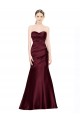 Best Mermaid Sweetheart Soft Formal Satin Bridesmaid Dress / Prom Dress with Pleats Sydney