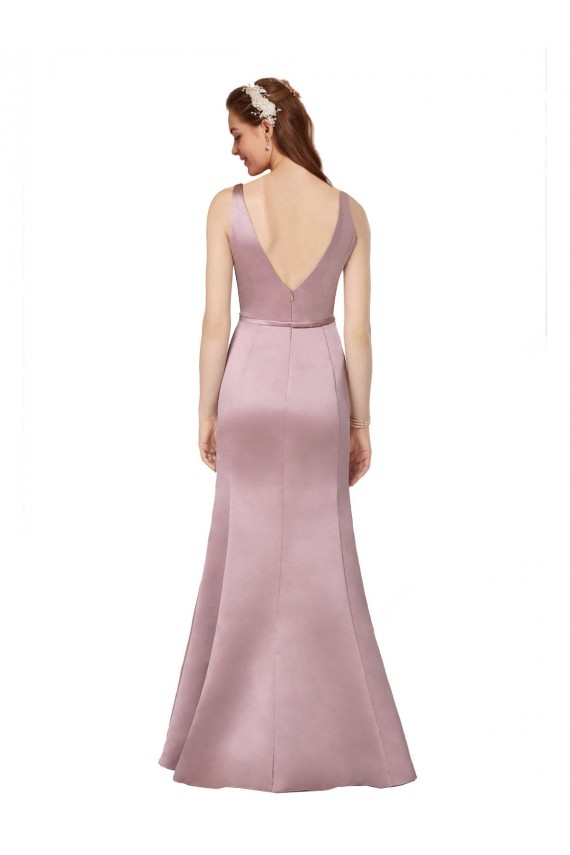 Best Sexy Formal Satin Bridesmaid Dress / Prom Dress with Side Cutouts Sydney