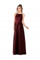 Best Sleek Satin Bridesmaids Dress with Pockets Sydney