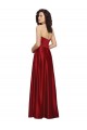 Best Strapless Satin Bridesmaids Dress with Beaded Pocket and Soft Pleating Sydney