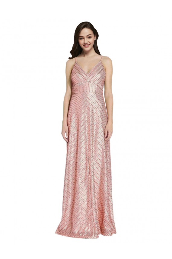 Best High Neck Low Back Sparkling Formal Sequin Bridesmaid Dress / Prom Dress Sydney