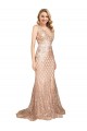 Best Sleek Long Mermaid Formal Sparkling Sequin Bridesmaid Dress / Prom Dress Sydney