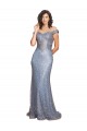 Best Off the Shoulder Sweetheart Neckline Formal Sequin Bridesmaid Dress / Prom Dress with Thigh High Slit Sydney