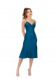 Best Midi Cocktail Length Silky Satin Bridesmaid Dress / Prom Dress Sydney
