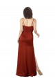 Best Floor-Length Formal Silky Satin Bridesmaid Dress / Prom Dress with Skirt Slit Sydney