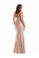 Best Deep V-Neck Formal Silky Satin Mermaid Bridesmaid Dress / Prom Dress with Side Slit Sydney