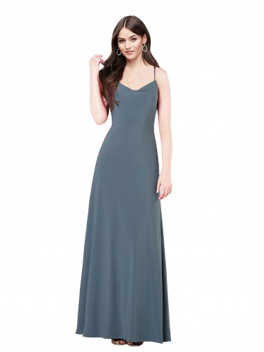 Best Classic Spandex Bridesmaid Dress / Prom Dress with Scoop Neckline Sydney