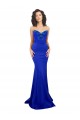 Best Sweetheart Flower Neckline High Neck Formal Crepe Bridesmaid Dress / Prom Dress Sydney