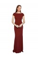Best Cap Sleelves Mermaid Formal Crepe Bridesmaid Dress / Prom Dress Keyhole Back Sydney
