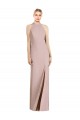 Best High Neck Cutout Halter Trumpet Bridesmaid Dress Sydney