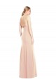 Best V-Spaghetti Strap Open Back Bateau Neck Trumpet Bridesmaid Dress / Prom Dress Sydney