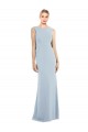 Best Draped Backless Crepe Bridesmaid Dress / Prom Dress with Pockets Sydney