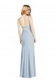 Best High Neck Backless Formal Crepe Trumpet Bridesmaid Dress Sydney