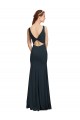 Best Sleeveless Bateau Neckline Crepe Bridesmaid Dress / Prom Dress with Twist Back Sydney