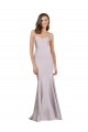 Best Crepe Mermaid Bridesmaid Dress / Prom Dress with Low Back Sydney