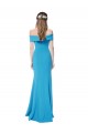 Best Off the Shoulder Formal Crepe Bridesmaid Dress / Prom Dress with Fitted Silhouette Sydney