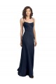 Best Fit and Flare Scoop Neck Long Sleeveless Stretch Formal Crepe Bridesmaid Dress / Prom Dress Sydney