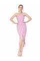 Best Halter Neck Short Knee Length Formal Crepe Mermaid Bridesmaid Dress / Cocktail Prom Dress Sydney