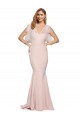 Best Double Bow Full Length Sweetheart Formal Crepe Bridesmaid Dress / Prom Dress with Tulle Overlay Sydney