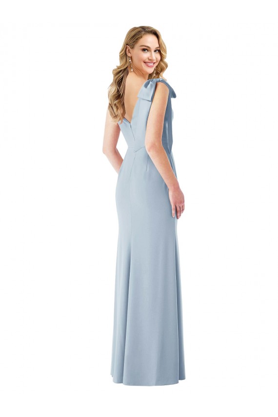 Best V-Back Bow Shoulder Trumpet Bridesmaid Dress / Prom Dress Sydney