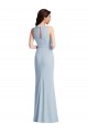 Best Halter Maxi Bridesmaid Dress / Prom Dress with Cascade Ruffle Slit Sydney