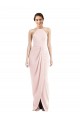 Best Halter Draped Tulip Skirt Maxi Bridesmaid Dress / Prom Dress Sydney