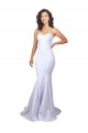 Best Simple Long Strapless Sweetheart Mermaid Crepe Beach Wedding Dress Sydney