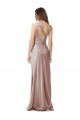 Best One Shoulder Black-Tie Floor Length Long Formal Stretch Satin Bridesmaid Dress / Prom Dress Sydney