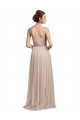 Best Sweetheart Tulle Bridesmaid Dress with High Neck Illusion Bodice Sydney