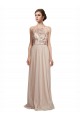 Best Sweetheart Tulle Bridesmaid Dress with High Neck Illusion Bodice Sydney