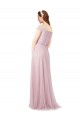 Best Off the Shoulder Long A-Line Tulle Bridesmaid Dress Sydney