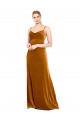 Best Long Velvet Cowl Neck Slip Bridesmaid Dress / Prom Dress Sydney