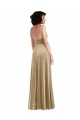 Best Square Neck Formal Velvet Maxi Bridesmaid Dress / Prom Dress with Front Slit Sydney
