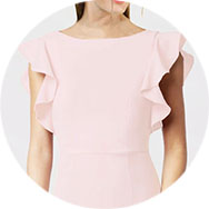 Best Ruffle Sleeves Bridesmaid Dresses Sydney